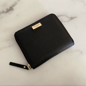 KATE SPADE Black Darci Laurel Way Wallet